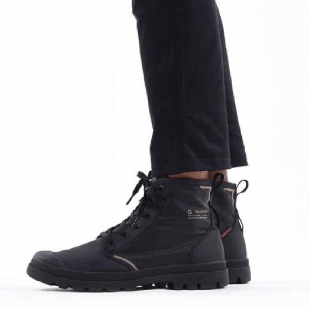 Palladium Pampa Lite+Recycle WP Waterproof Earth Collection 10.5 BLK/BLK